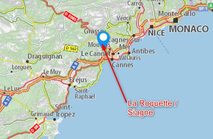 Domaine Du Lac De La Vallee La Roquette-sur-Siagne Luaran gambar
